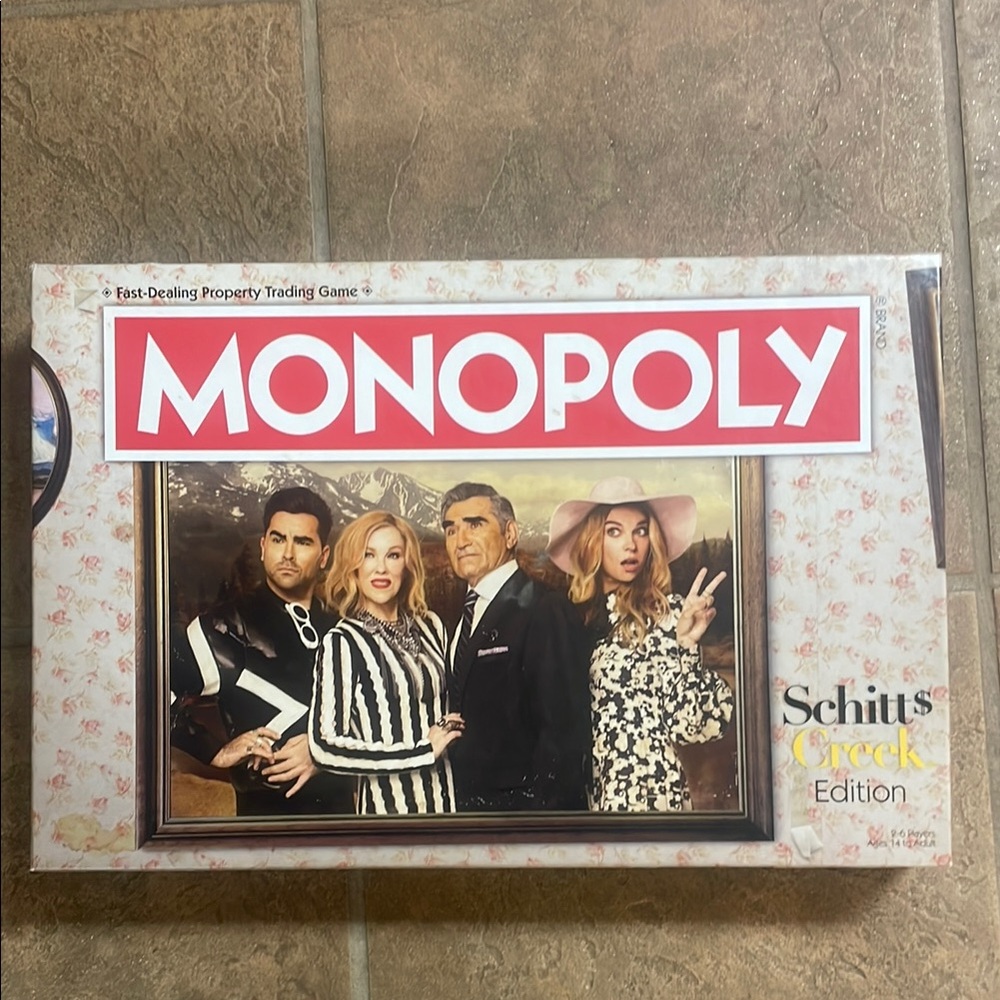 Monopoly Schitt's Creek Edition Board Game, Brand New